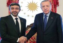 Le président turc reçoit le ministre des Affaires étrangères des Émirats arabes unis