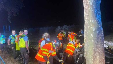 Nîmes – France : Une voiture s’encastre dans un platane, sept victimes dont trois en urgence absolue