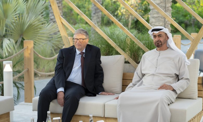 Bill Gates remercie le Cheikh Mohammed Ben Zayed