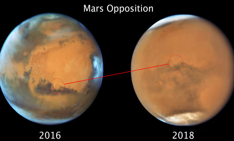 Mars plus près de la Terre...