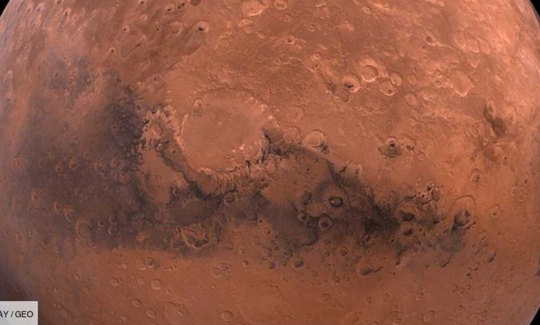 Mars - La persévérance capture le son et l'image d'un démon de la poussière