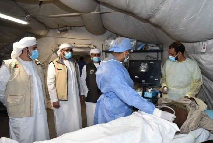 Hôpital de campagne des Émirats arabes unis... Efforts intensifs pour soutenir les réfugiés soudanais au Tchad