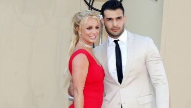 Britney,Spears,And,Sam,Asghari,At,The,Los,Angeles,Premiere