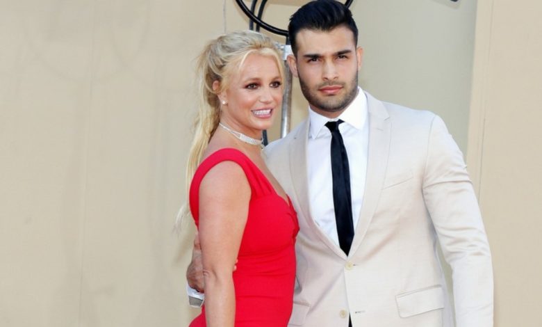 Britney,Spears,And,Sam,Asghari,At,The,Los,Angeles,Premiere