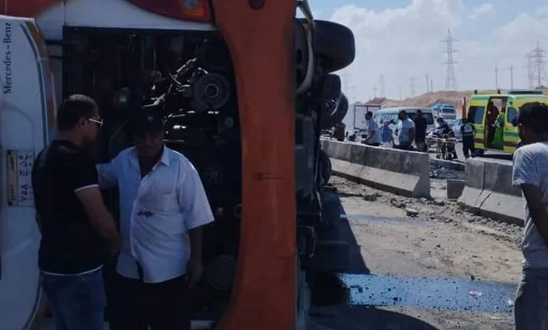 Égypte... 51 blessés dans le renversement d'un bus sur la route de MatrouhÉgypte... 51 blessés dans le renversement d'un bus sur la route de Matrouh