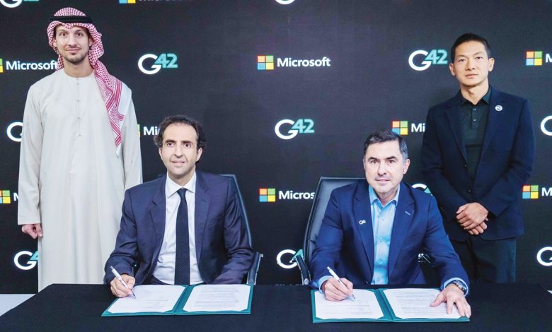 Une nouvelle phase du partenariat stratégique - G42 et Microsoft