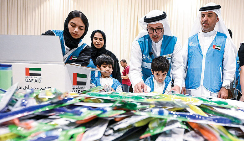 'Compassion pour Gaza' poursuit ses activités aux EAU pour venir en aide au peuple palestinien