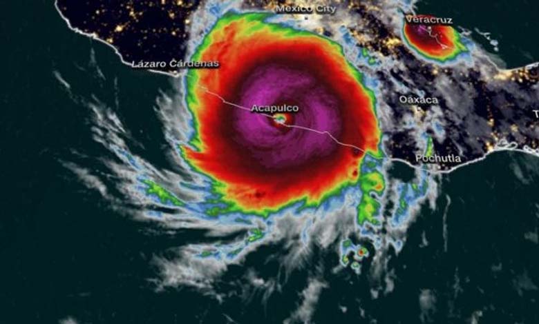 Évolutions de l'ouragan "Otis" au Mexique... Un coup inattendu pour les systèmes d'alerte aux séismes 