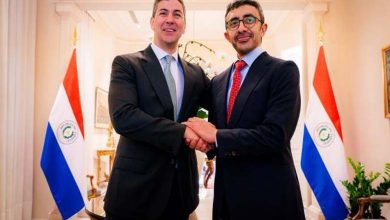 Les relations bilatérales discutées lors des entretiens entre Abdullah bin Zayed et le président du Paraguay