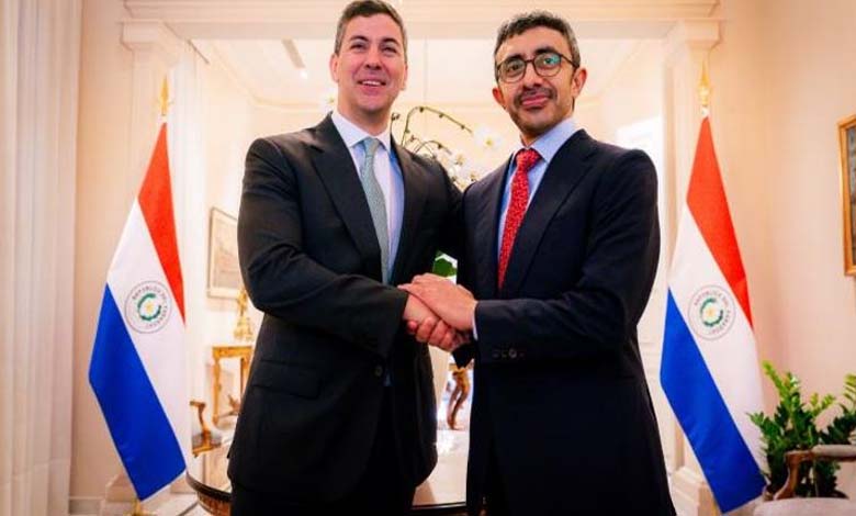 Les relations bilatérales discutées lors des entretiens entre Abdullah bin Zayed et le président du Paraguay