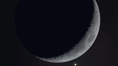 Un Phénomène astronomique rare... Le 'Cœur du Scorpion' éclipsé par la lune 