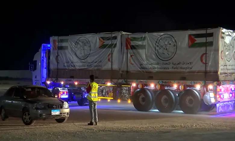 Après le cessez-le-feu, les EAU unis établissent un hôpital de campagne à Gaza pour traiter les blessés