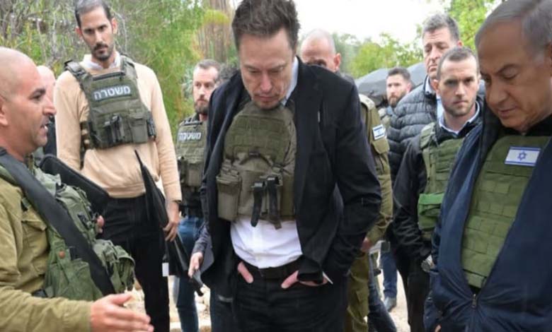 Elon Musk accompagne Netanyahu lors d'une visite dans une colonie près de Gaza