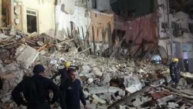 Morts et blessés dans l'effondrement d'un immeuble à Port-Saïd, en Égypte 