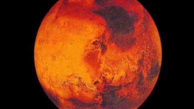 Phénomène rare... La 'Planète Rouge' disparaît du ciel de la Terre