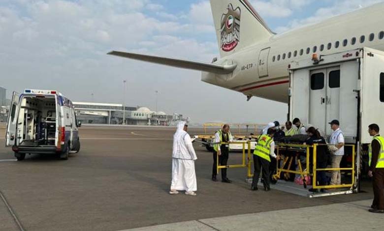 Les enfants de Gaza dans les yeux des Émirats : La Cinquième tranche de blessés arrive à Abu Dhabi (Photos) 