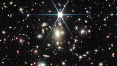 L'usine géante d'étoiles... "Web" capture une magnifique image cosmique en 4 couleurs