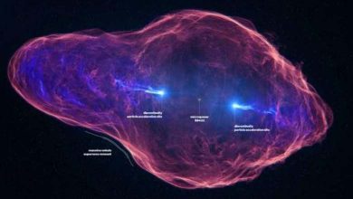 Un Jet Astronomique Physique "Pris au Piège" dans un "Radar de Vitesse"