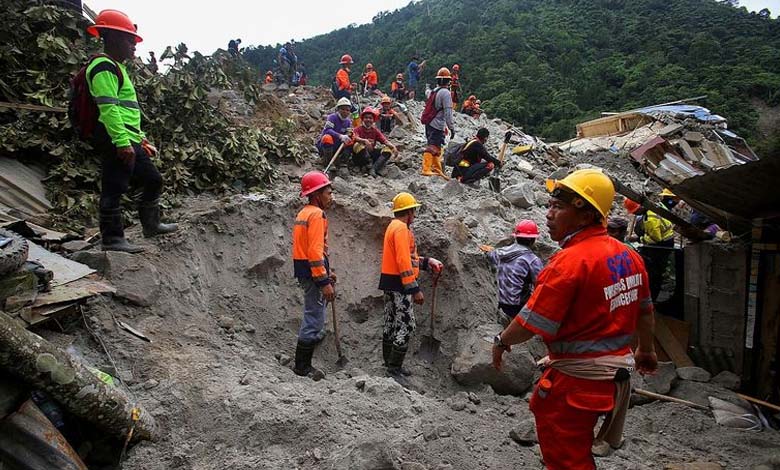 Victimes de l'or... 98 morts dans l'effondrement aux Philippines (Photos)