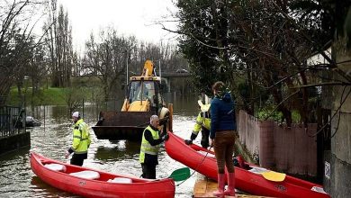 Perte de 7 personnes à cause des fortes pluies en France