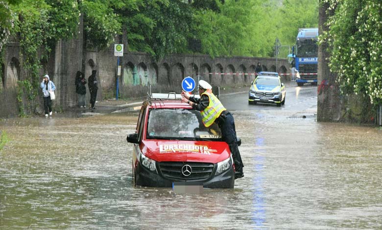 L'Allemagne connaît des inondations sans précédent