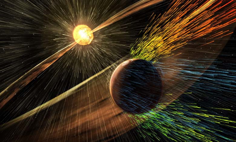 La tempête solaire change de trajectoire et vise Mars