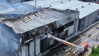 Évolution de l'incendie massif dans une usine de batteries en Corée du Sud