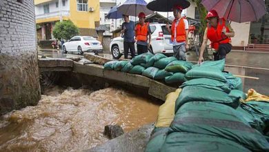 Les Fortes Pluies Font 9 Morts en Chine