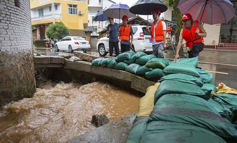 Les Fortes Pluies Font 9 Morts en Chine