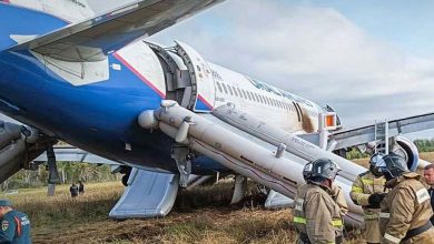Trois blessés lors d'un atterrissage brutal d'un avion de ligne Russe