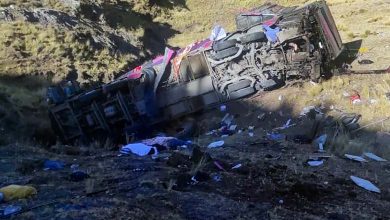 25 morts suite à la chute d'un bus sur une autoroute dans les montagnes des Andes au Pérou