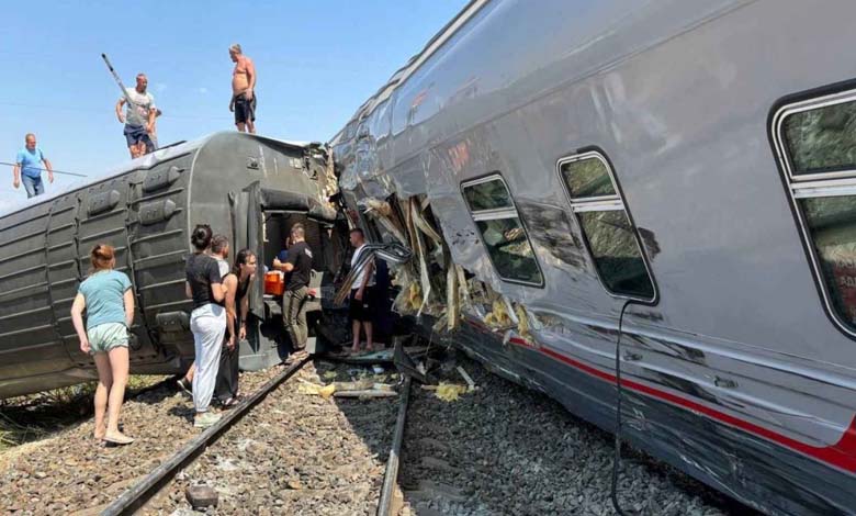 Nouveau bilan : Un déraillement de train en Russie fait plus de 50 blessés