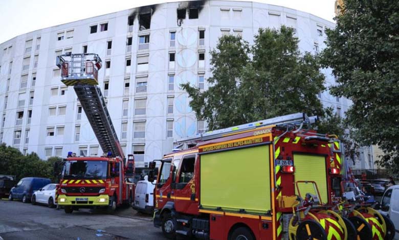 Un incendie coûte la vie à 7 personnes à Nice, France