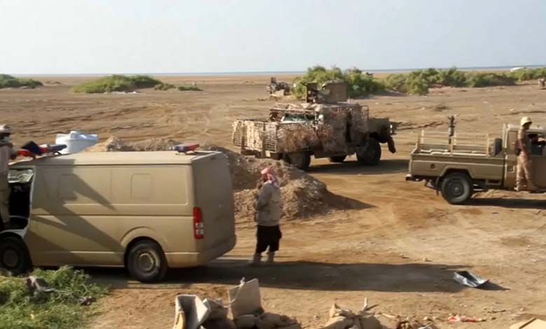 Un officier des forces de la coalition arabe dans les prisons des Frères musulmans du Yémen.. Détails