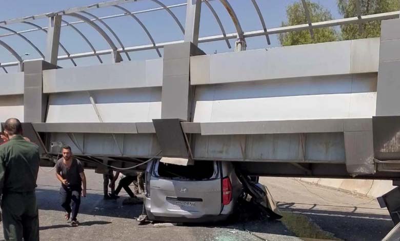 Syrie : Décès et blessés dans l'effondrement d'une passerelle piétonne