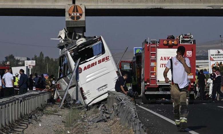 Turquie : 9 Morts dans un Accident de Bus près d'Ankara