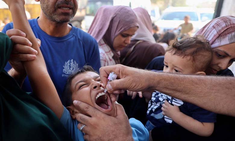 À Gaza... les médicaments sont une denrée rare... et la poliomyélite est un spectre qui se rapproche