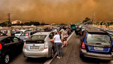 Grèce : Évacuation d’un village suite à un important incendie de forêt