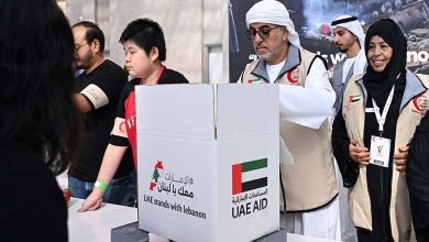 L'initiative humanitaire "Les EAU est avec toi, Liban" : Les EAU envoient 1 100 tonnes d'aide humanitaire au Liban