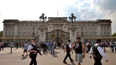 Royaume-Uni : condamnation à la prison de 5 activistes ayant vandalisé la fontaine du palais de Buckingham