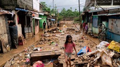 Après une série de tempêtes, le typhon Toraji frappe les Philippines