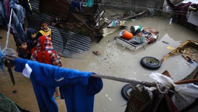 L'hiver à Gaza : des pluies qui noient les espoirs et des tentes à la merci du vent