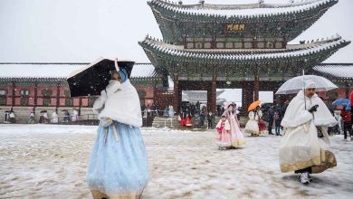 Une violente tempête de neige frappe la Corée du Sud