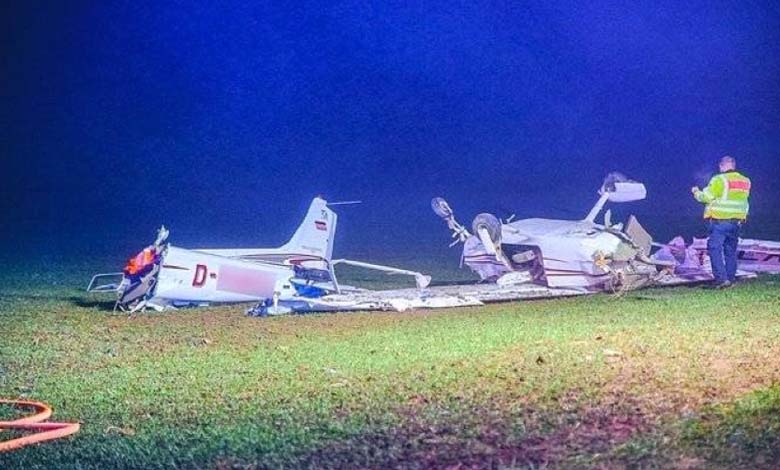 Deux personnes blessées dans le crash d'un avion en Allemagne