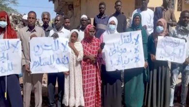 Une marche de protestation à Nyala dénonce l'utilisation de l'aviation militaire par l'armée