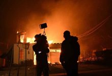 Des images documentent les dégâts massifs causés par un incendie dans un quartier huppé de Los Angeles