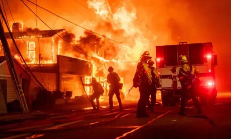 Los Angeles : Des pompiers privés pour sauver les maisons des riches