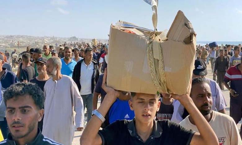 Après le chaos de la première distribution… Le nouveau mécanisme d’aide à Gaza tiendra-t-il bon ?