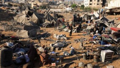 Un quart de million de déplacés de la ville de Gaza, Israël déterminée à vaincre le Hamas