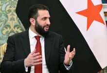 Le président al-Char’a rejette la partition de la Syrie